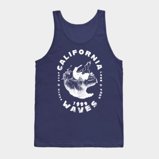 California Cool Surf - Cali Waves Tank Top